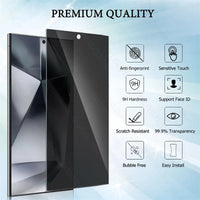 6-in-1 Privacy Anti-Spy Tempered Glass Screen Protector Lens Covers For Samsung Galaxy S24 series