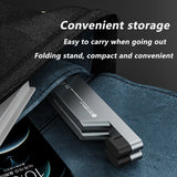 Universal Mini Size Aluminum Portable Folding Desk Phone Holder Cradle Foldable Stand for iPhone Samsung Galaxy