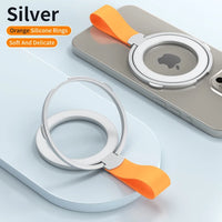 Magnet Stand with Strap Bracket For iPhone 15 14 13 Samsung S24 S23 S22 series