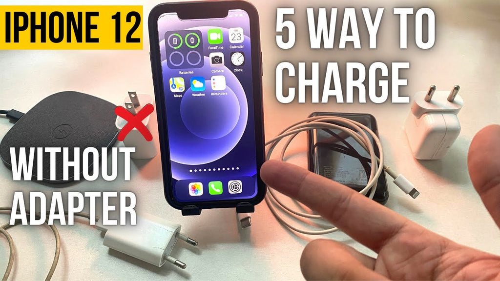 How to charge iphone 12 pro max	properly for the first time