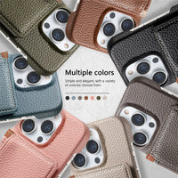 New Zipper Leather Wallet with Card Holder Phone Case for iPhone 15 14 13 Series