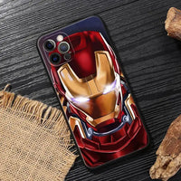 Marvel Iron Man Soft Silicon Case For iPhone 15 14 13 12