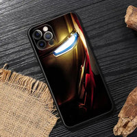 Marvel Iron Man Soft Silicon Case For iPhone 15 14 13 12