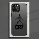 CR7 Cristiano Ronaldo Matte Shock-proof Phone Case for iPhone 15 Series