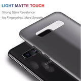0.26mm Ultra Thin Protective Hard PP Matte Transparent Back Cover Case For Samsung Galaxy S10 S9 S8 Plus S10e