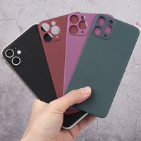 3D Luxury Cloth Fabric Protector Film Back Cover For iPhone 11 Series