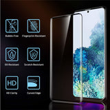 3D Full Cover Soft Tempered Glass for Samsung Galaxy S21 S20 S10 Note 10 9 8 Ultra Plus