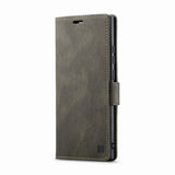 Luxury Leather Wallet Matte Strong Magnetic Flip Case For Samsung Note 20 Ultra 5G
