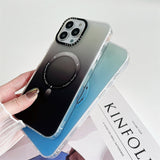 Luxury Gradient Magnetic Wireless Charging Case for iPhone 13 12 11 Mini Pro Max