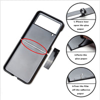 Premium PC Four Corner Explosion proof Textile Texture Case for Samsung Galaxy Z Flip 3