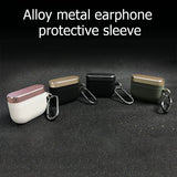 Luxury Metal Case with Keychain for Apple AirPods Pro