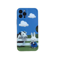 Cute Cartoon Soft Phone Case for iPhone 13 12 11 Series