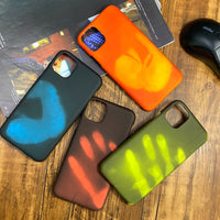 Thermal Sensor Color Change Case for iPhone 14 13 12 series