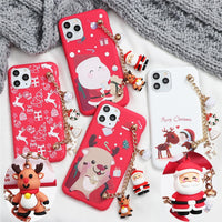 New Christmas Gift Silicone Case For iPhone 13 12 11 Series