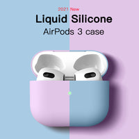 Liquid Silicone Earphone Case For Apple Airpods 3 2 Pro