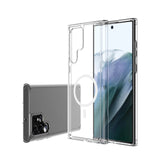 MagSafe Crystal Clear Case for Samsung Galaxy S22 Ultra Plus
