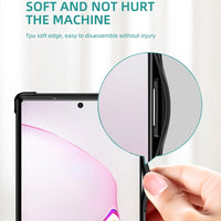 Silicone PC Hybrid Matte Transparent Shockproof Armor Cover Case for Samsung Note 20 Ultra | Note 20