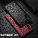 iPhone 12 Pro Max Crocodile leather case