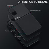 Car Holder Shockproof Leather Case For Apple iPhone 12 11 Series