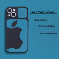 Slide Camera Lens Protector Case For iPhone 13 12 11 Series