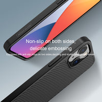 Thin Light PC+TPU Synthetic Fiber Case For iPhone 13 Series