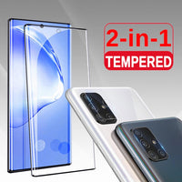 2 in 1 Screen Protector With Camera Lens Protector for Samsung Galaxy Note 20 Series