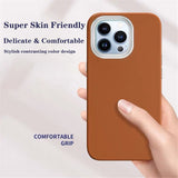 Original Liquid Silicone Armor Case for iPhone 13 12 11 Mini Pro Max