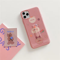 Cute Animal High-quality Soft Silicone Waterproof Case For iPhone 11 Series