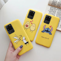 High Quality TPU Soft Silicone Case Cute Painting For Samsung S20