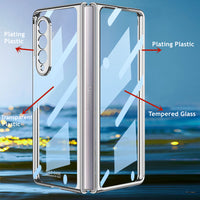 Transparent 360 Full Protection Case for Galaxy Z Fold 3