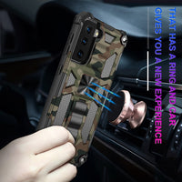 Camouflage Anti Fall Protective Phone Case for Samsung Galaxy S21 S20 Note 20 Series