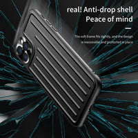 Leather Metal Camera Protector Shockproof Case For iPhone 13 12 11 Series