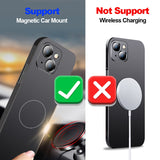 Magnet Magnetic Car Mount Case for iPhone 14 13 12 series