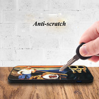 Funny Dog Painting Soft Anti-scratch Silicone Shockproof Case for iPhone 12 & 11 Series