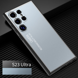 Luxury Metallic Aluminum Glass Shockproof Metal Case For Samsung Galaxy S23 series