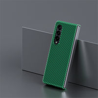 Fashion Ultra Thin Carbon Fiber Case for Samsung Galaxy Z Fold 3