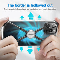 Youth Technology Sense X shaped Phone Cases for iPhone 12 Series