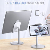 Universal Tablet Phone Holder Stand For iPhone iPad Samsung Huawei