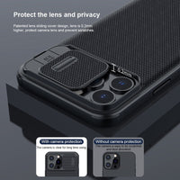 Textured Pro Nylon Camera Protect Back Soft Cover For iPhone 13 12 series