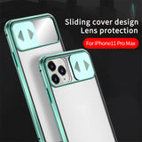 Magnetic Adsorption Metal Case Slide Protect Lens for iPhone 11 Series