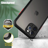 Shockproof Bumper Armor Phone Case For iPhone 13 12 Series