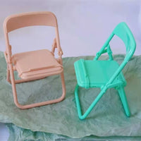Cute Color Chair Adjustable Holder Stand Case For iPhone Samsung Smartphone