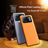 Vegan Leather Soft Protective Cover for For Xiaomi Mi 11 Mi 10 Series