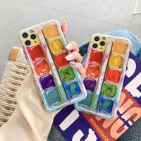 Fashion Creative 3D Colorful Pigment Phone Case For iPhone 12 11 Series