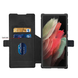 2 In 1 Wallet Case With Sliding Camera Lens Protection For Samsung Galaxy S23 series