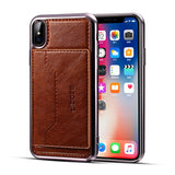 2018 New Luxury Leather Case For Apple iPhone X 7 8 Plus