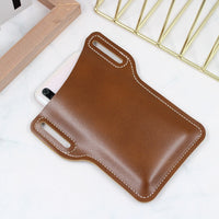 New Upgrade Leather Vintage Mobile Phone Case Pack Waist Bag Belt Clip