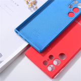 Original Soft Touch Silicone case for Samsung Galaxy S22 series