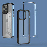 Luxury Plating Transparent Silicone Case for iPhone 14 13 series