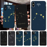 12 Constellations Zodiac Signs Custom Photo Soft Phone Case for iPhone 11 Series